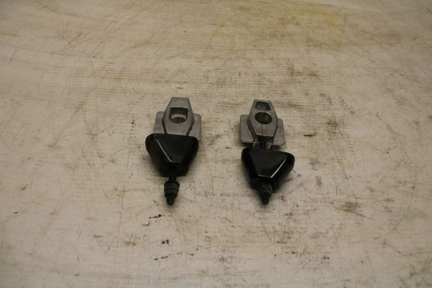 11-12 KAWASAKI NINJA 400 EX400 C  CHAIN TENSIONER ADJUSTMENT BRACKETS BB358 