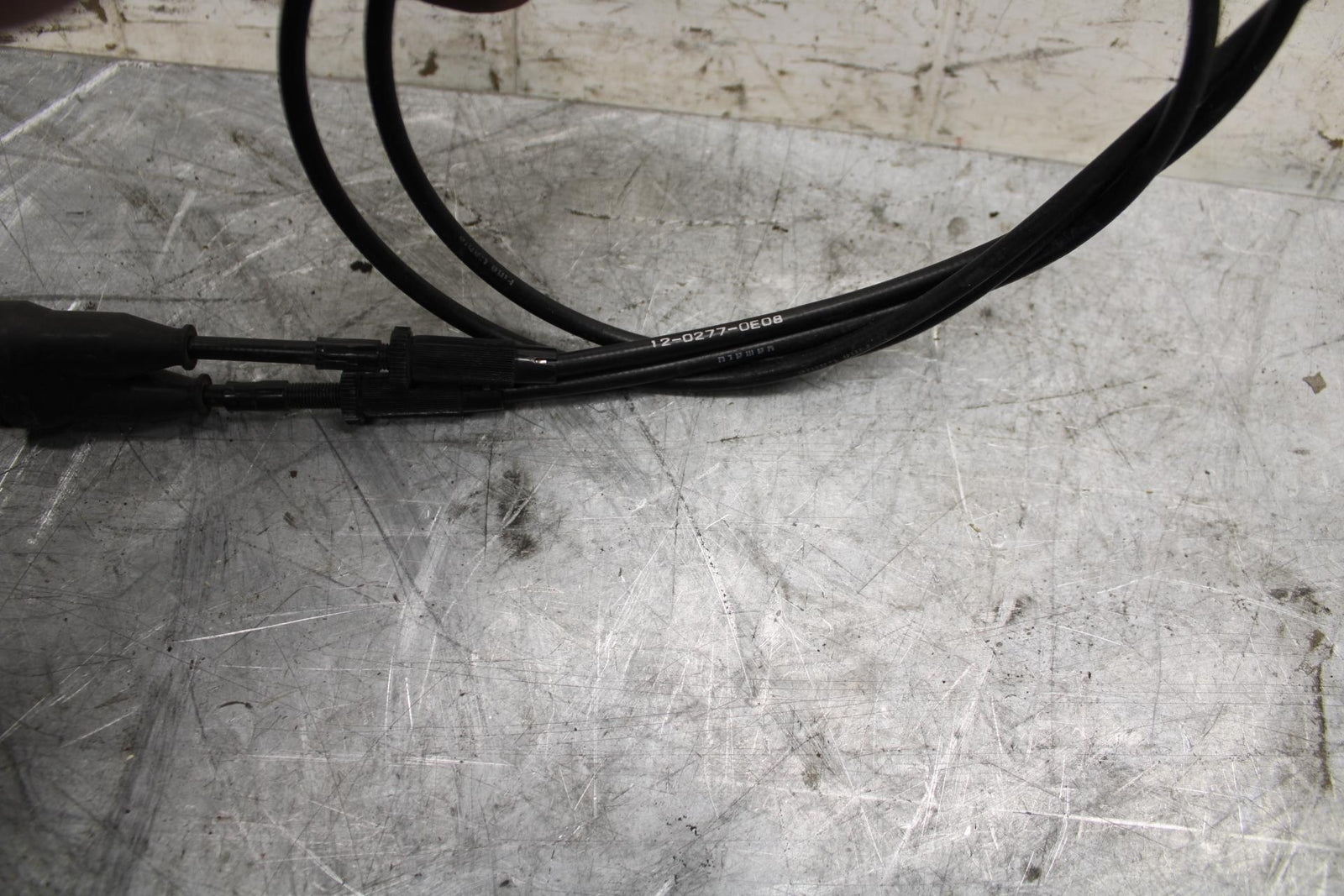 2009 Kawasaki Ninja ZX6R ZX600R THROTTLE CABLES LINES 54012-0277 BB44