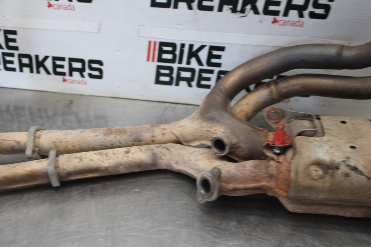 06-07 HONDA INTERCEPTOR 800 VFR800 EXHAUST HEADER PIPES MANIFOLD BB917