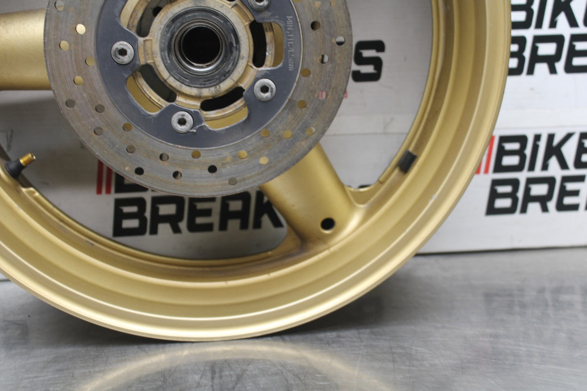 97-00 SUZUKI GSXR600 SRAD REAR WHEEL BACK RIM & ROTOR BB921