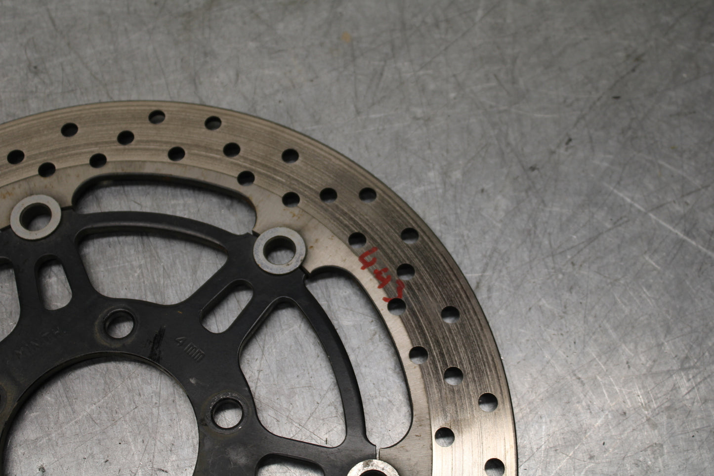 03 SUZUKI SV650S FRONT LEFT RIGHT BRAKE ROTORS DISCS BB130