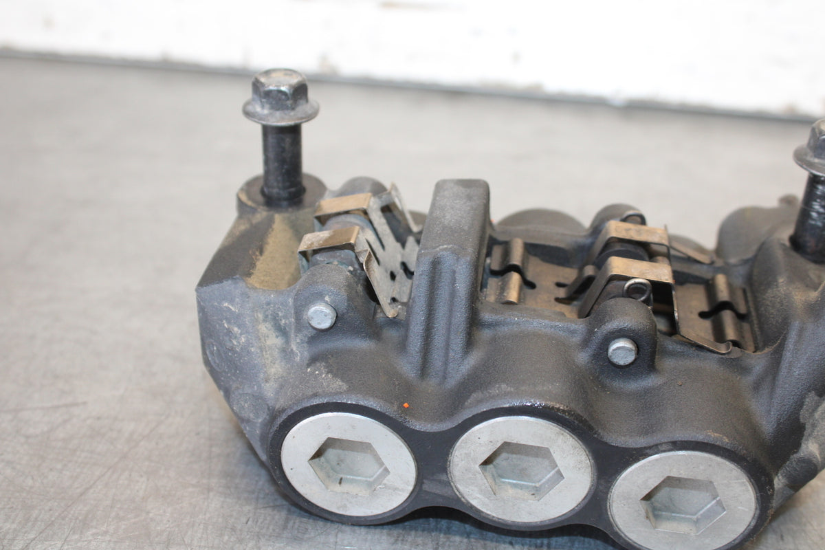 09-14 YAMAHA YZF R1 RIGHT LEFT FRONT BRAKE CALIPER SET PAIR CALIPERS BB696