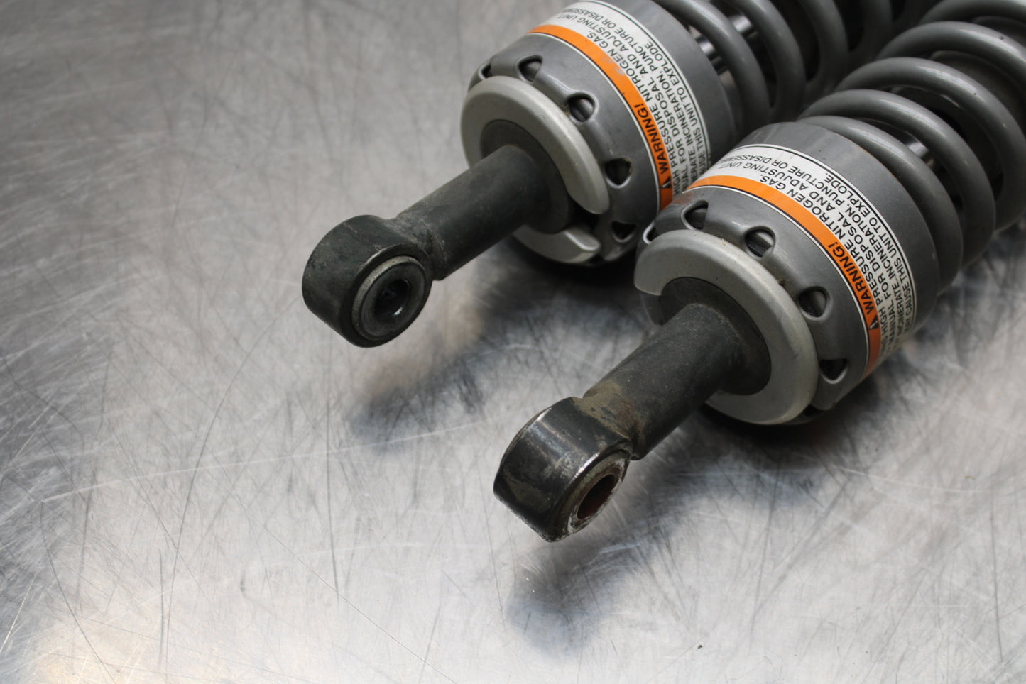 08 MOTO GUZZI BREVA 750 REAR BACK SHOCK ABSORBER SUSPENSION SET PAIR  BB154