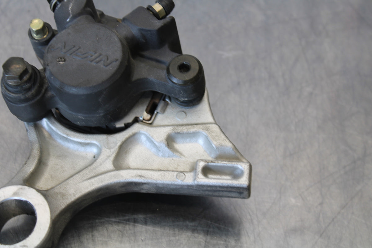 05-06 HONDA CBR600RR REAR BACK BRAKE CALIPER W MOUNT BRACKET BB159