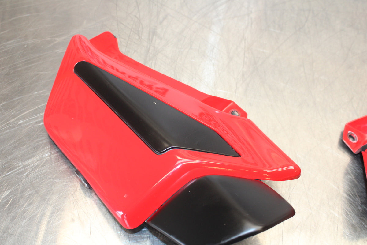 08 MOTO GUZZI BREVA 750 RIGHT LEFT SIDE SEAT PANELS TRIMS COWLS FAIRINGS BB154