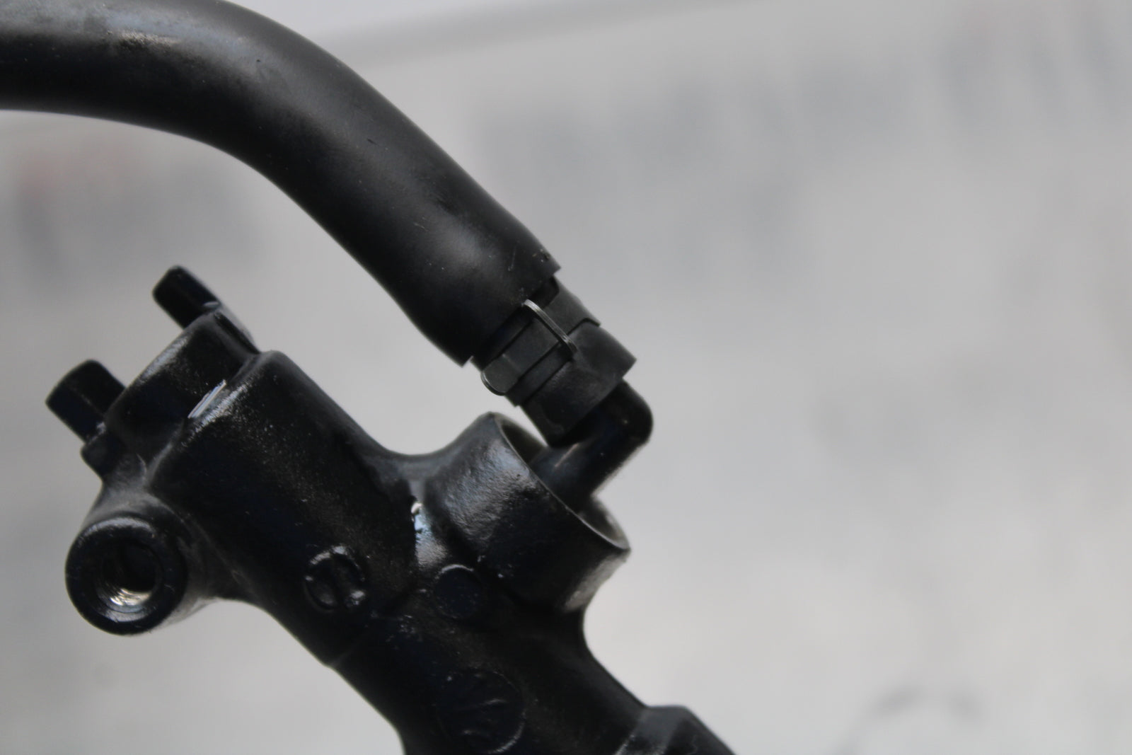 13-17 KAWASAKI NINJA ZX6R ZX636 ABS REAR BRAKE MASTER CYLINDER W RESERVOIR BB143