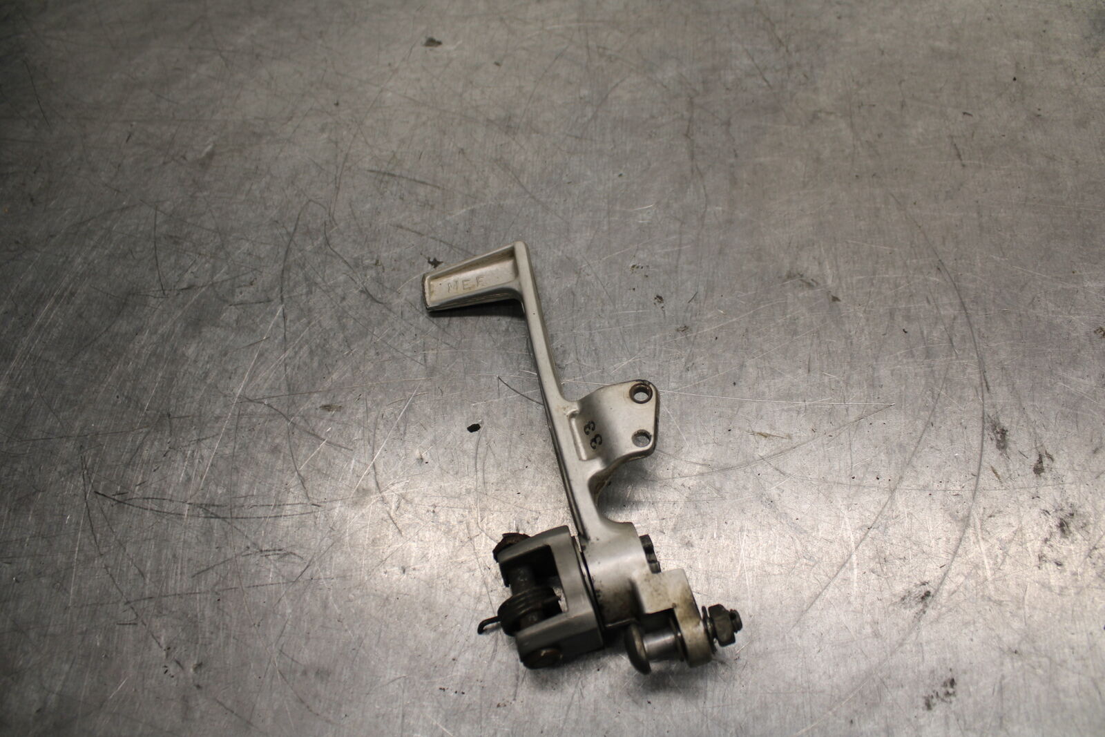 05-06 HONDA CBR600RR RIGHT REARSET BRAKE FOOT PEDAL BB739