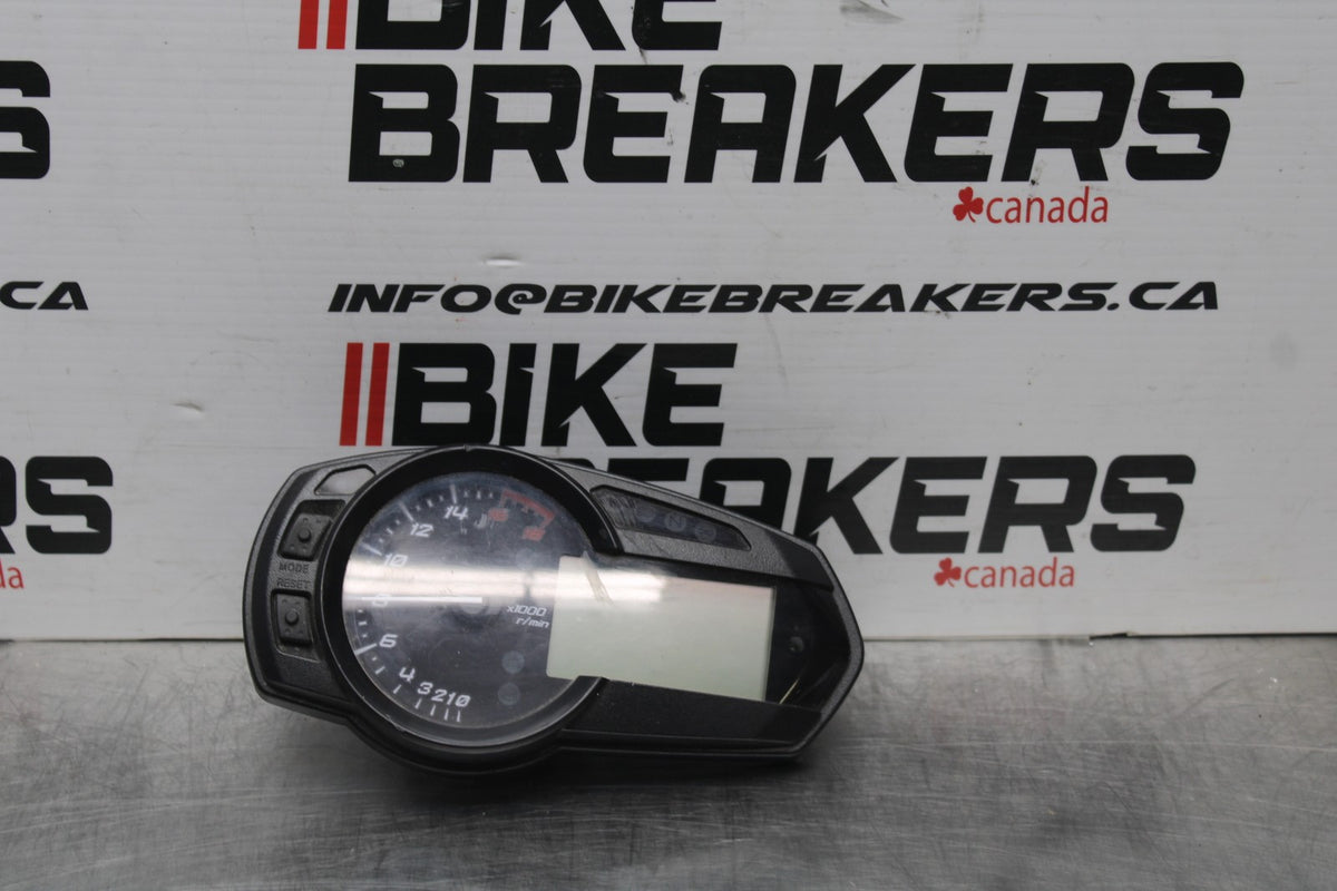 13-17 KAWASAKI NINJA ZX6R ZX636E SPEEDO TACH GAUGES DISPLAY SPEEDOMETER BB735