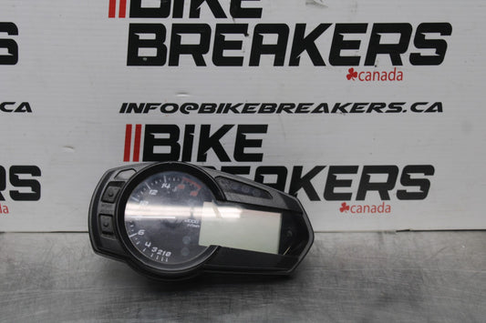 13-17 KAWASAKI NINJA ZX6R ZX636E SPEEDO TACH GAUGES DISPLAY SPEEDOMETER BB735