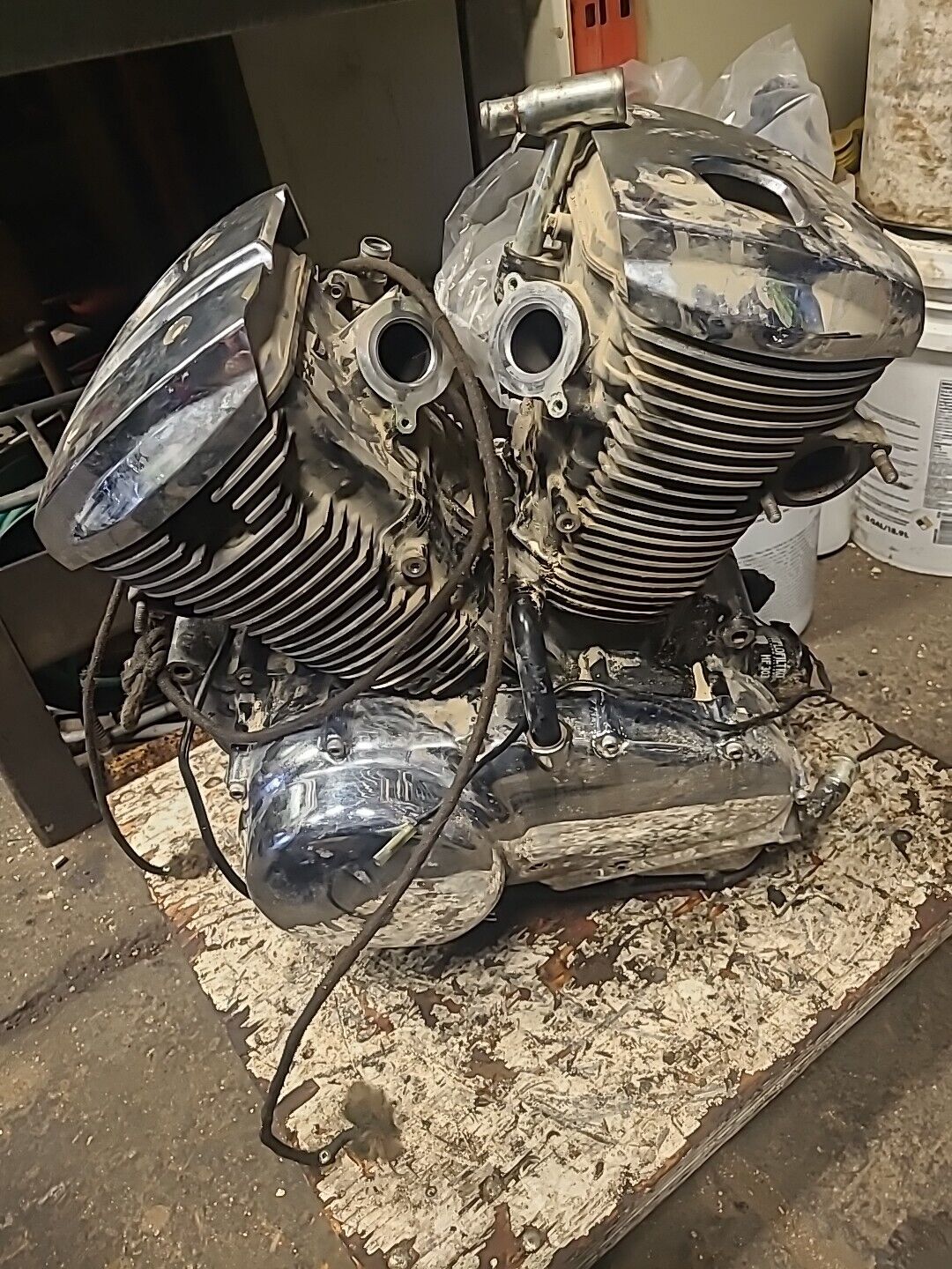 2006 Kawasaki Vulcan 900 VN900B Classic ENGINE MOTOR BB585