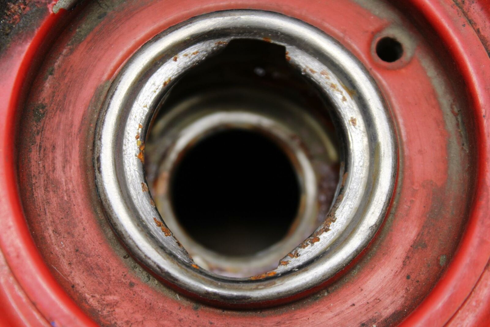 86 SUZUKI GS750ES GAS TANK FUEL CELL PETROL RESERVOIR BB233
