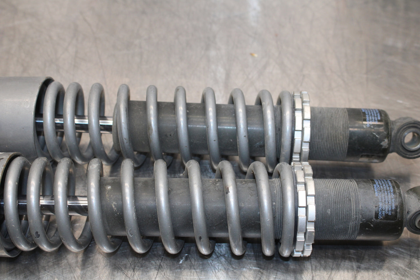 08 MOTO GUZZI BREVA 750 REAR BACK SHOCK ABSORBER SUSPENSION SET PAIR  BB154