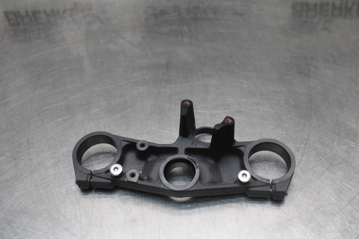 08 KAWASAKI NINJA ZX10R FORKS UPPER TRIPLE TREE CLAMP BB902