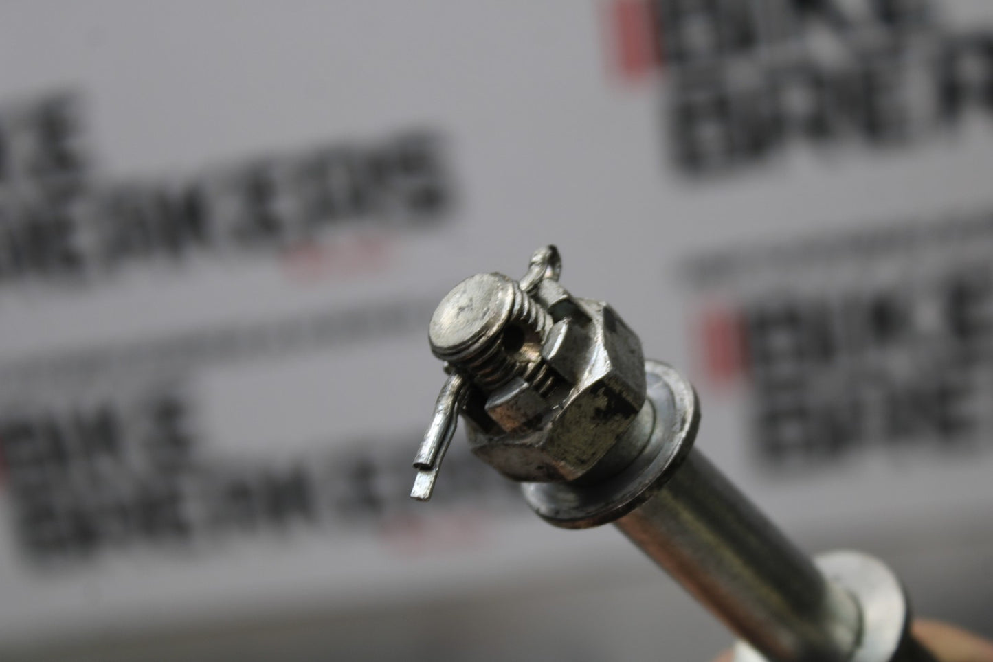 13-17 KAWASAKI NINJA 300 EX300 ABS FRONT WHEEL RIM AXLE PIVOT BOLT BB187