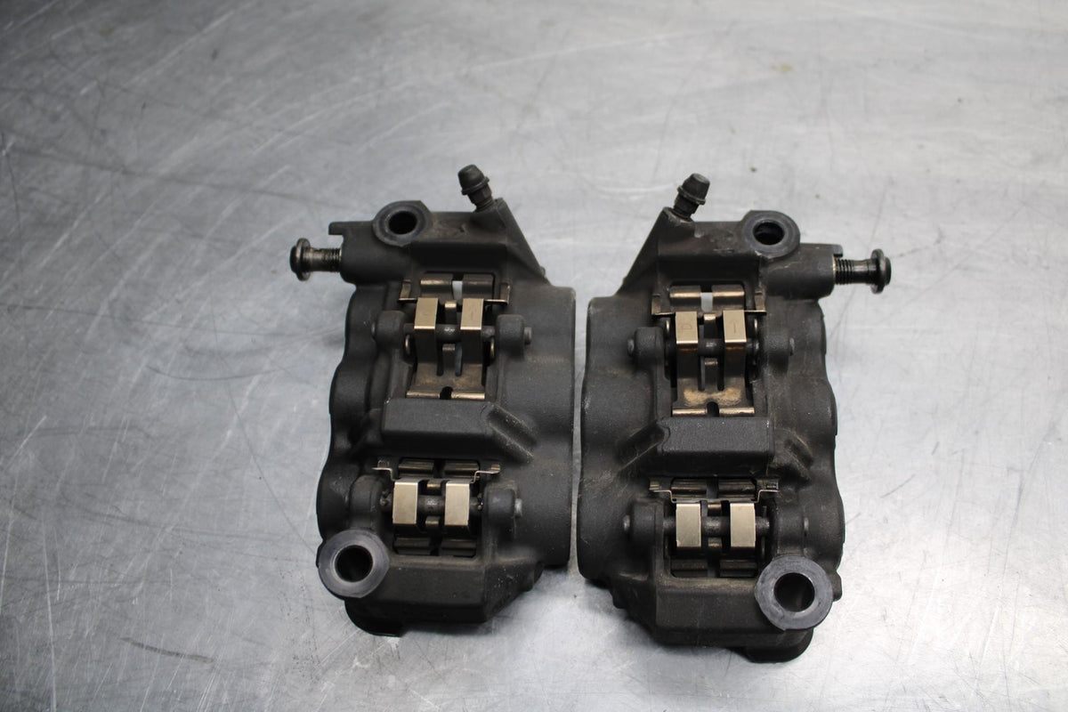 09-14 YAMAHA YZF R1 RIGHT LEFT FRONT BRAKE CALIPER SET PAIR CALIPERS BB471