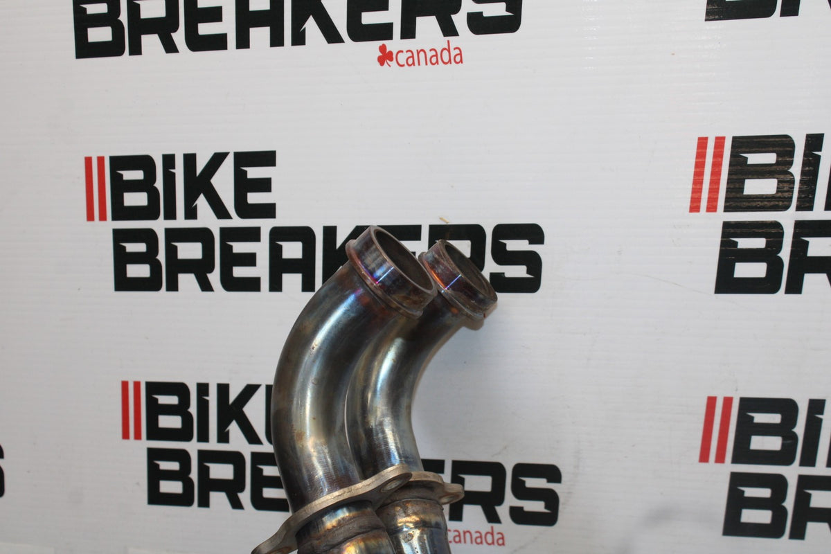 16 APRILIA TUONO V4 1100 EXHAUST HEADER PIPES MANIFOLD BB905