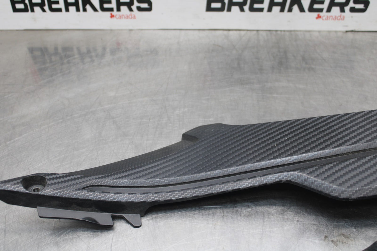 15-17 YAMAHA FJ09 RIGHT LEFT GAS FUEL TANK PANELS COVERS TRIM SET COWLS  BB906