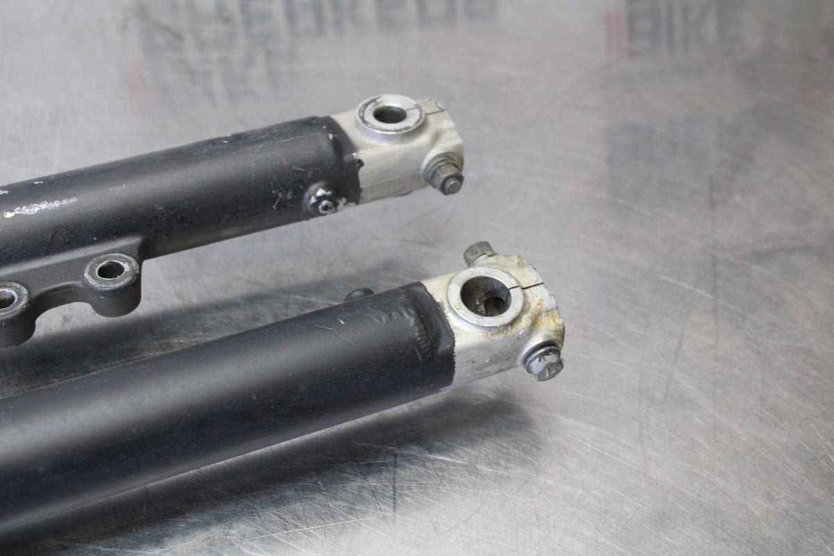 81 YAMAHA MAXIM 550 XJ550 FRONT FORKS SHOCK SUSPENSION SET PAIR BB866
