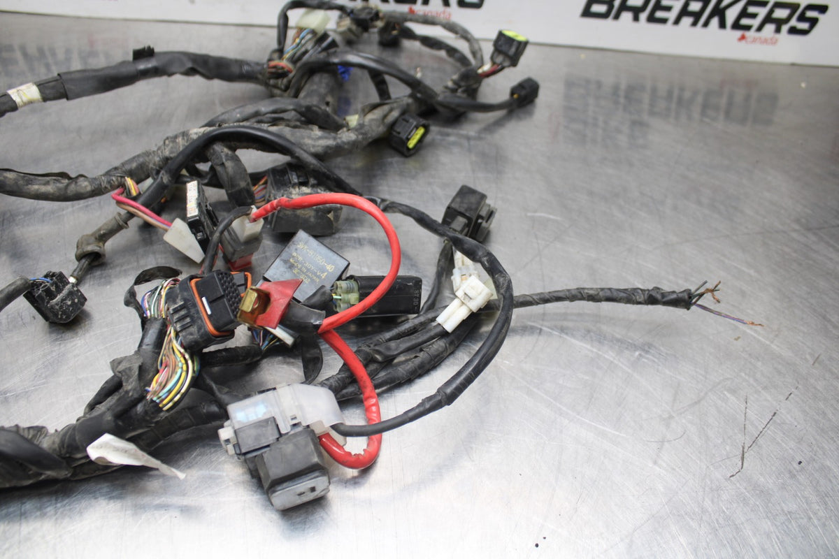 08-16 YAMAHA YZF R6 MAIN ENGINE WIRING HARNESS MOTOR WIRE LOOM BB797