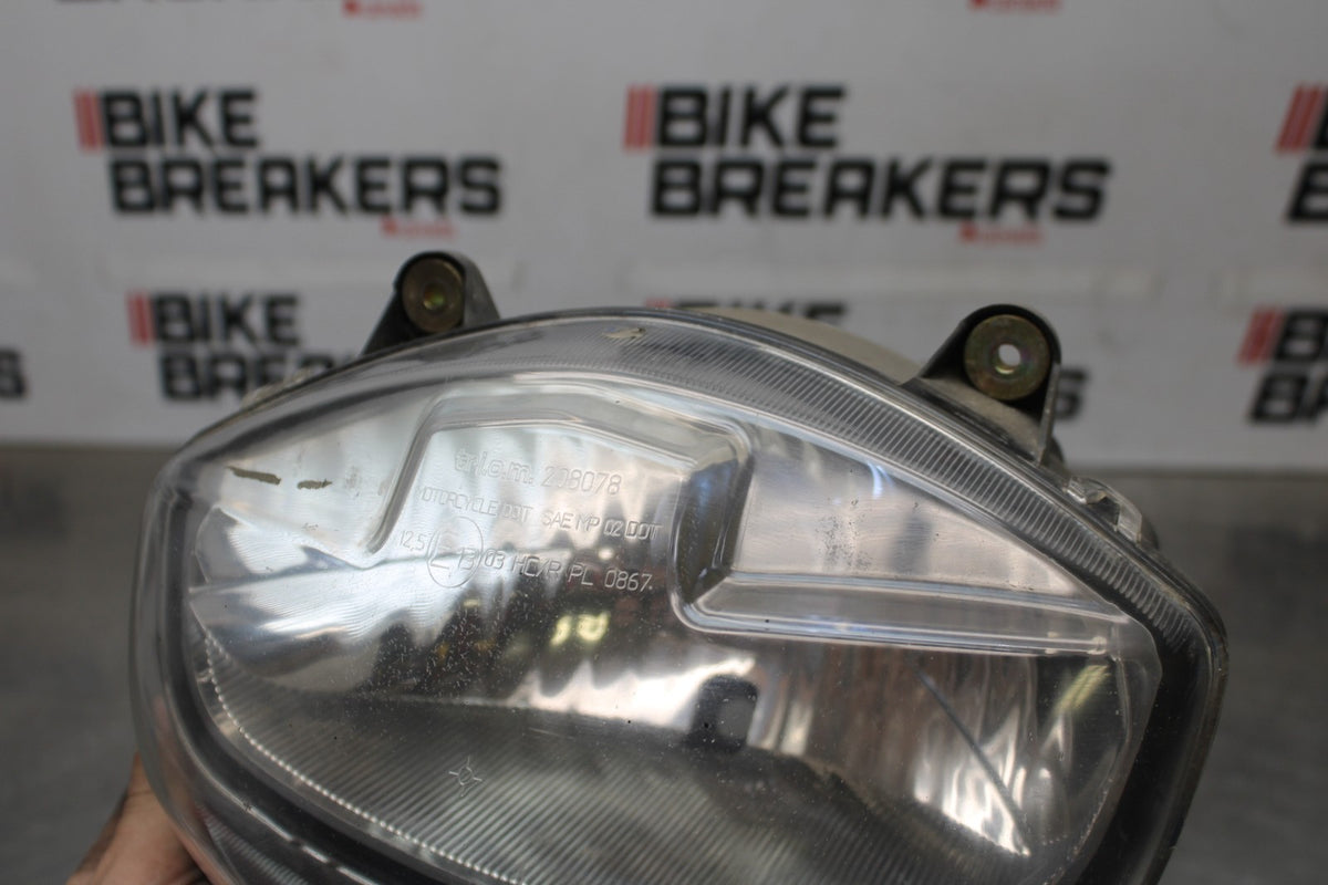05 DUCATI SUPERSPORT 800 FRONT HEADLIGHT HEAD LIGHT LAMP BB913