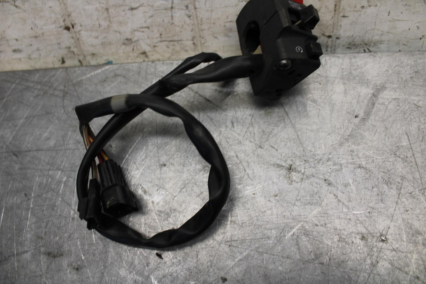 2008 Kawasaki Ninja ZX10R ZX1000E RIGHT CLIP ON HANDLE KILL OFF START SWITCH BB5