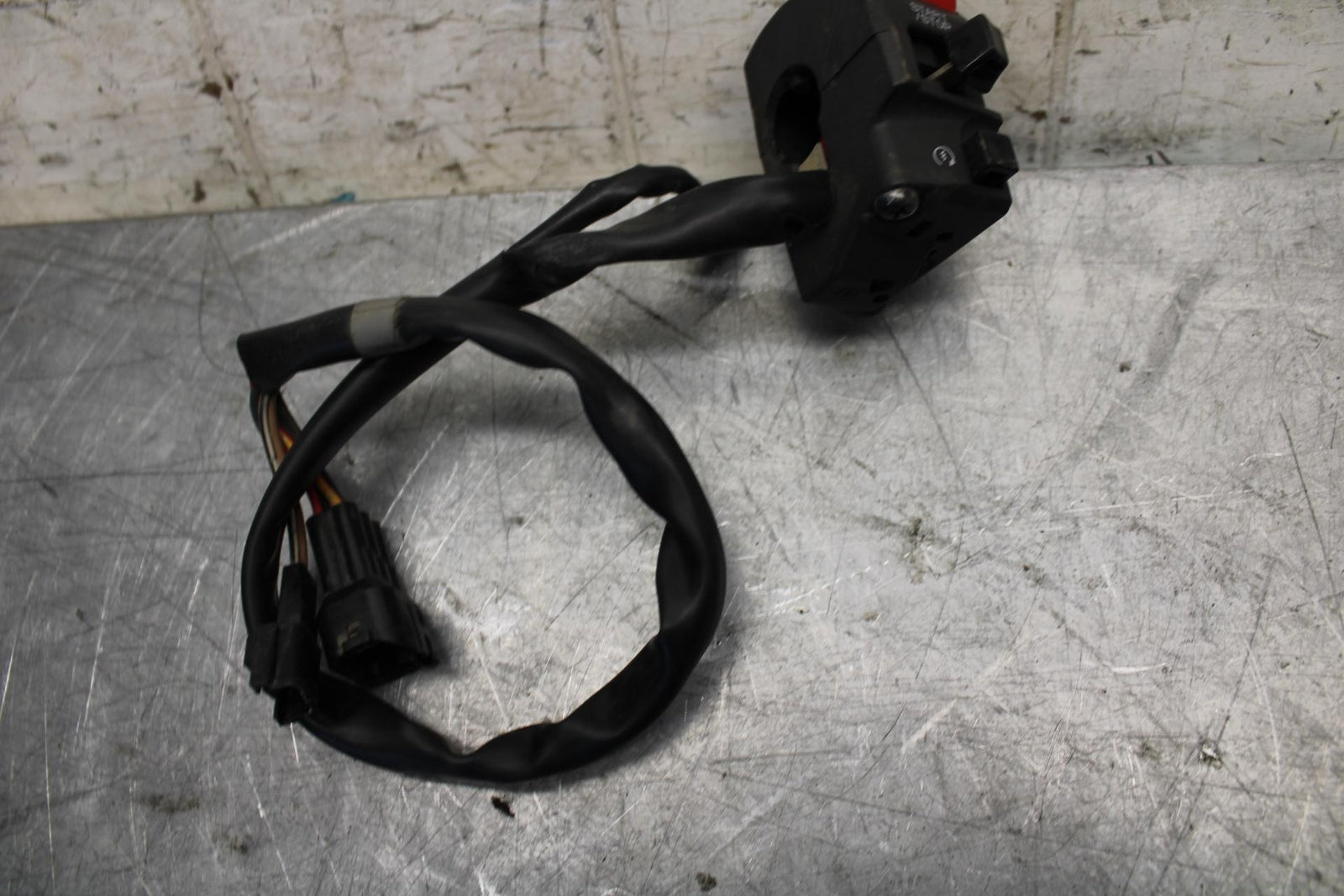 2008 Kawasaki Ninja ZX10R ZX1000E RIGHT CLIP ON HANDLE KILL OFF START SWITCH BB5