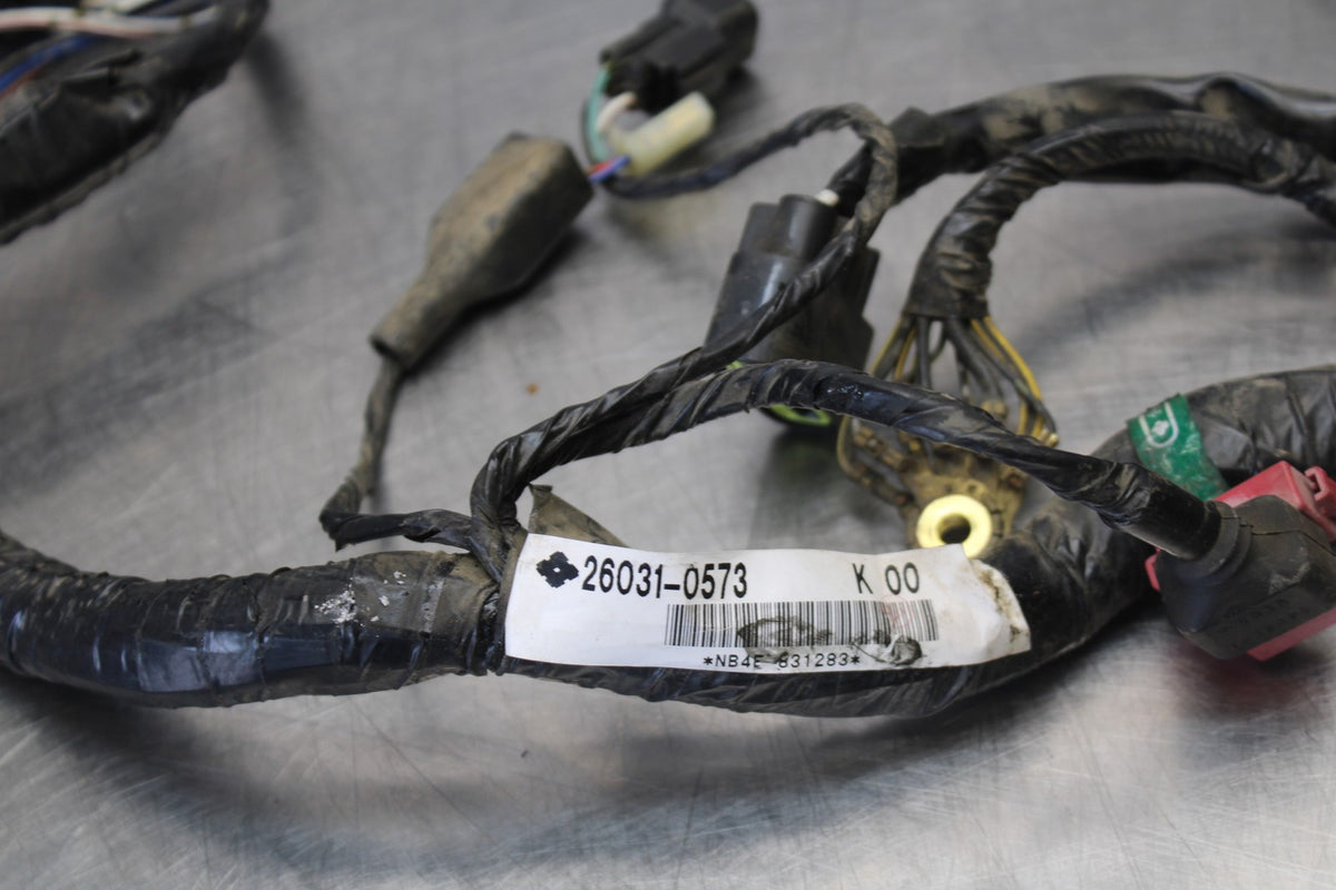 08 KAWASAKI NINJA ZX10R MAIN ENGINE WIRING HARNESS MOTOR WIRE LOOM BB902