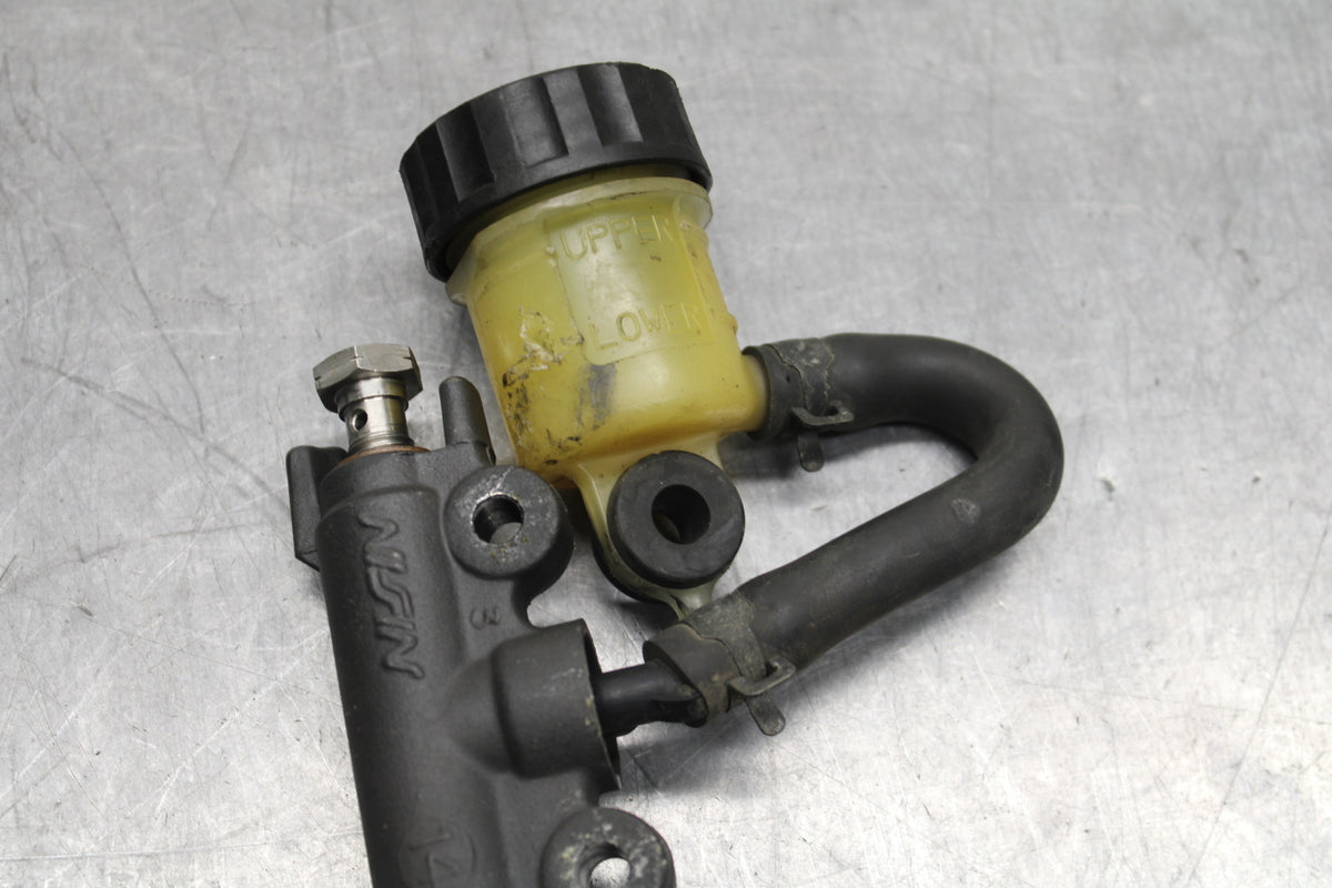 12-16 HONDA CBR1000RR REAR BACK BRAKE MASTER CYLINDER W RESERVOIR BB114