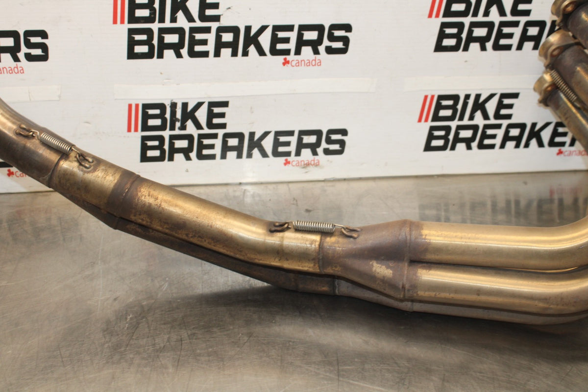 03-04 YAMAHA YZF R6 EXHAUST HEADER PIPES MANIFOLD BB890