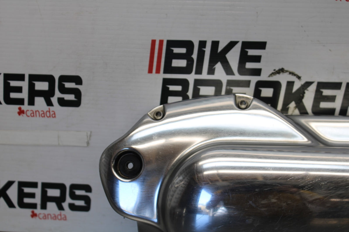 08 YAMAHA V STAR 1100 XVS1100AW CLASSIC ENGINE SIDE COVER PANEL BB916