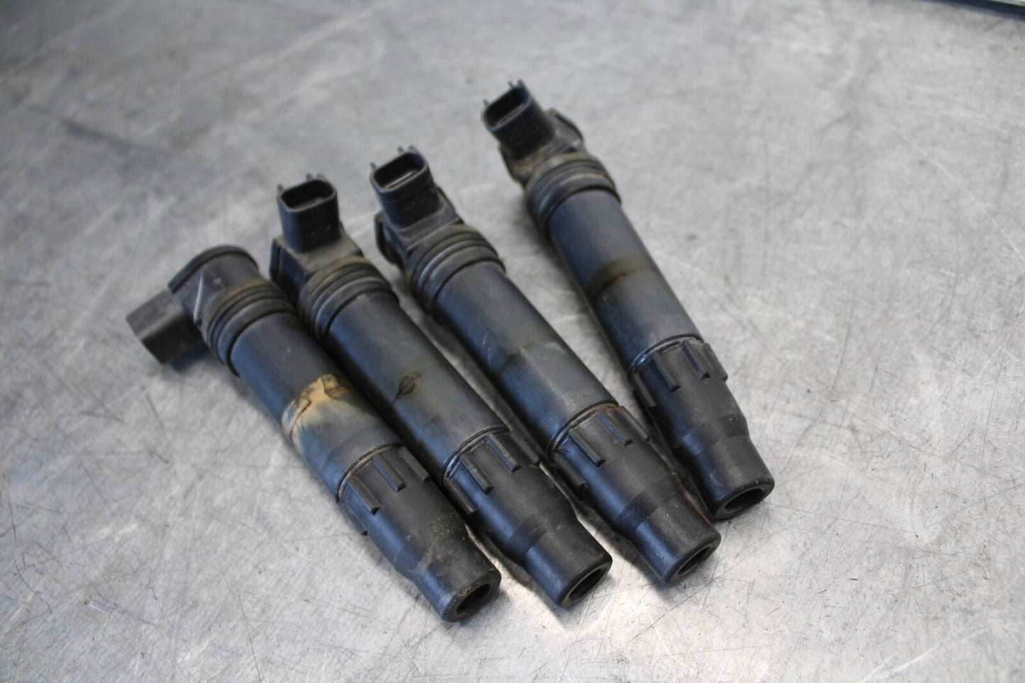 05-06 HONDA CBR600RR IGNITION COILS COIL SPARK PLUG CAPS 30700-MEE-641 BB655