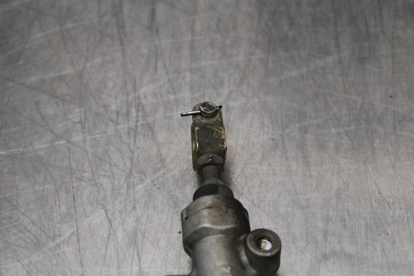 04-05 KAWASAKI NINJA ZX10R REAR BACK BRAKE MASTER CYLINDER W RESERVOIR BB163