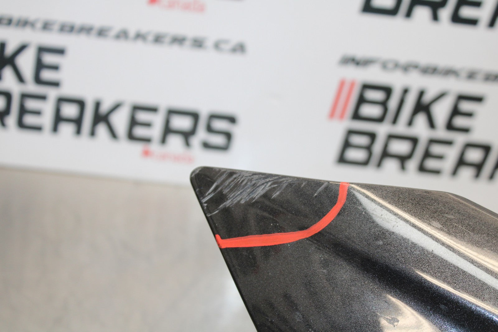 18-23 KAWASAKI NINJA 400 EX400 ABS FRONT UPPER NOSE FAIRING COWL SHROUD BB192