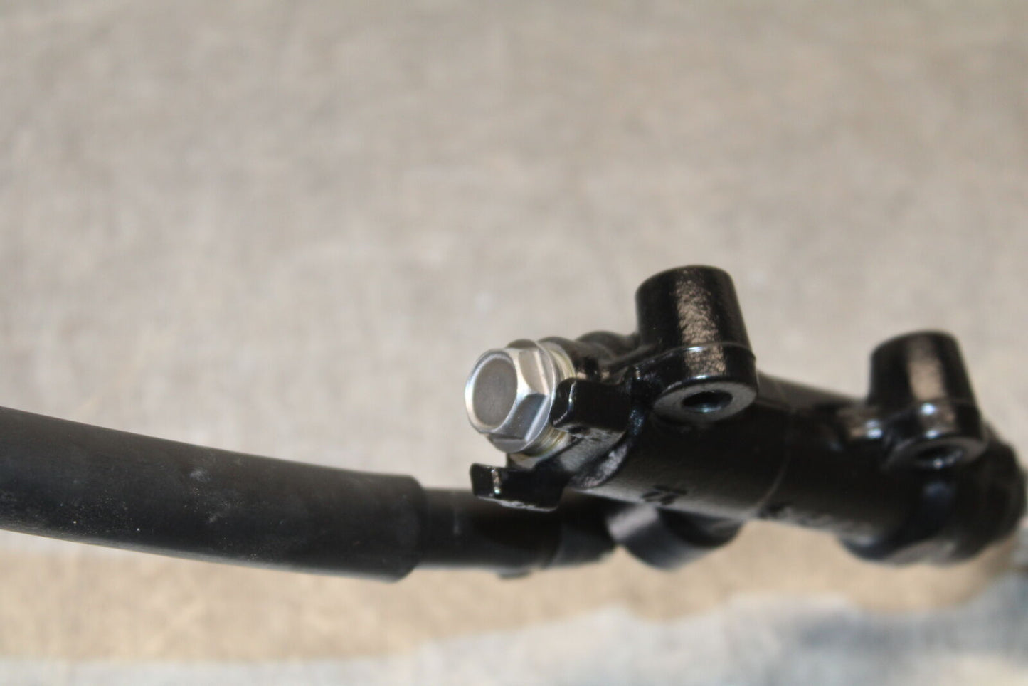 18-23 KAWASAKI NINJA 400 REAR BACK BRAKE MASTER CYLINDER W RESERVOIR BB679