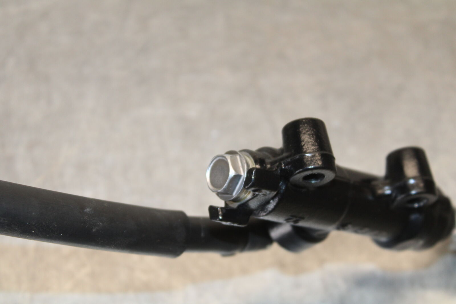 18-23 KAWASAKI NINJA 400 REAR BACK BRAKE MASTER CYLINDER W RESERVOIR BB679