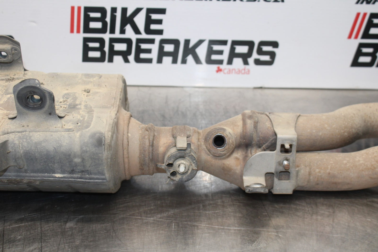 11-22 SUZUKI GSXR 600  EXHAUST HEADER PIPES MANIFOLD BB193