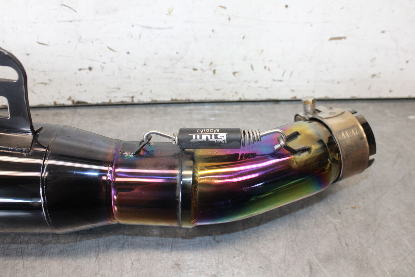 18-23 KAWASAKI NINJA 400 AFTERMARKET EXHAUST SLIP ON CAN SILENCER  BB679
