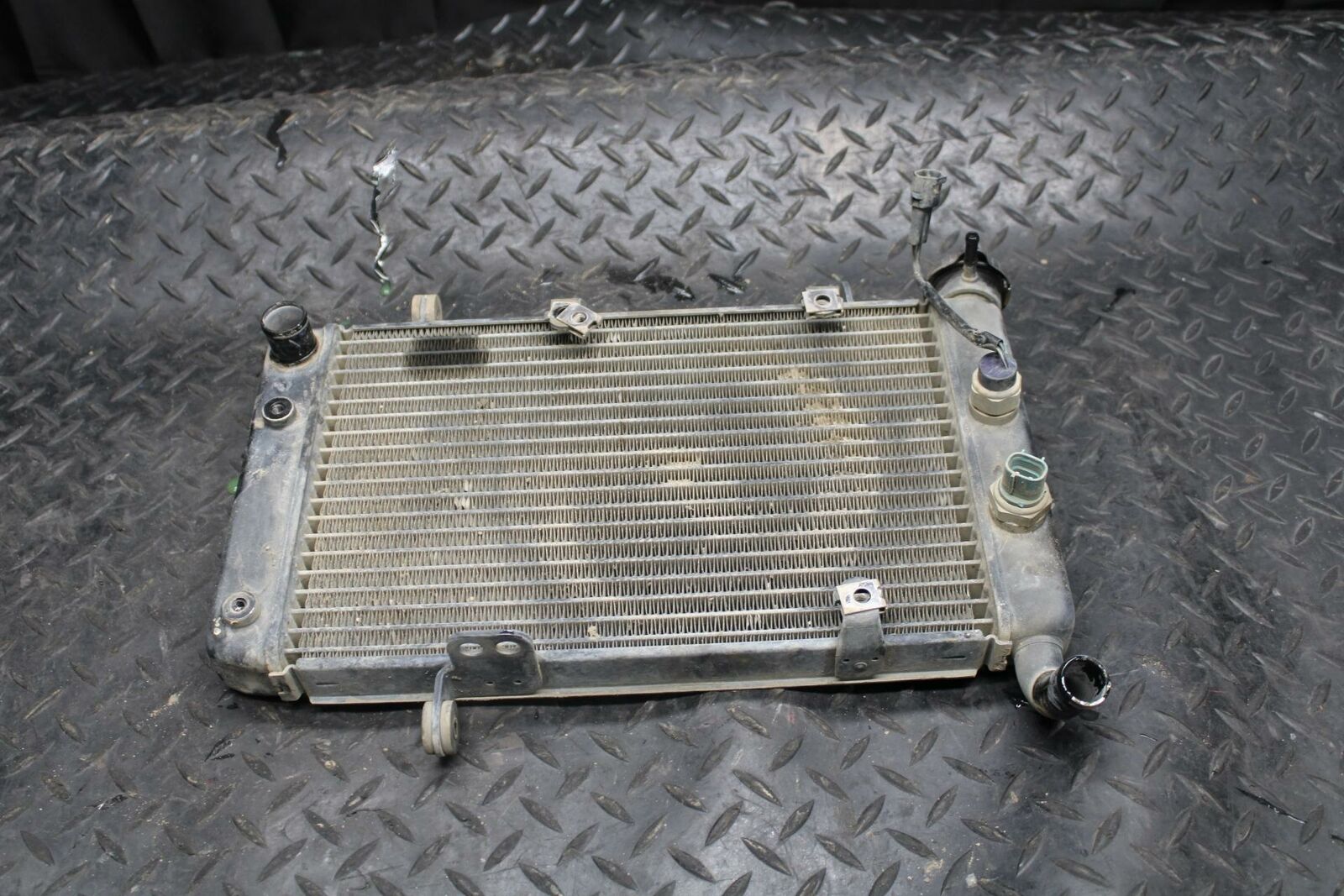 03-06 SUZUKI QUADSPORT Z400 ENGINE RADIATOR MOTOR COOLER COOLING RADIATER BB207