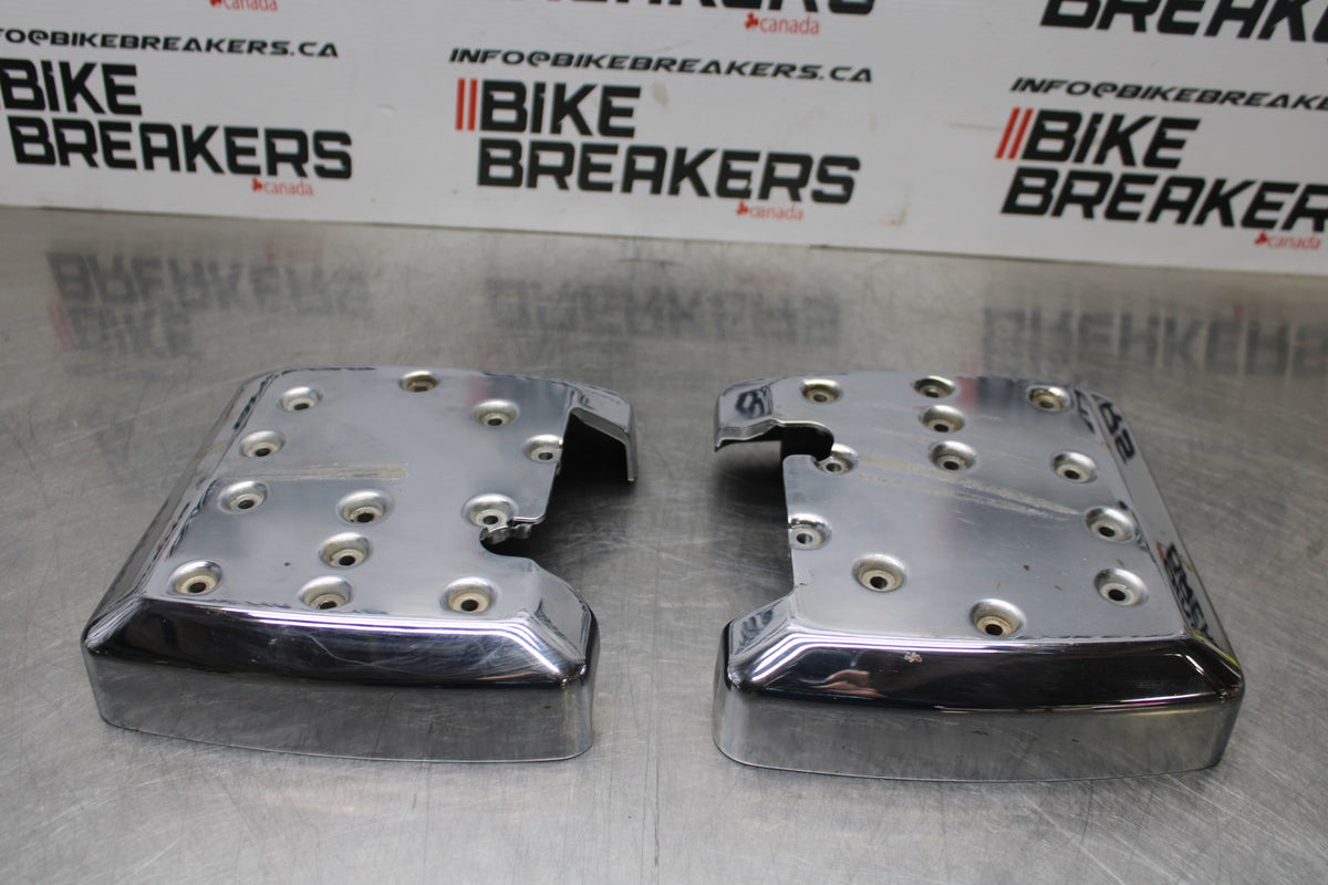 03-08 KAWASAKI VULCAN 1600 ENGINE TOP END CYLINDER HEAD COVER SET BB196