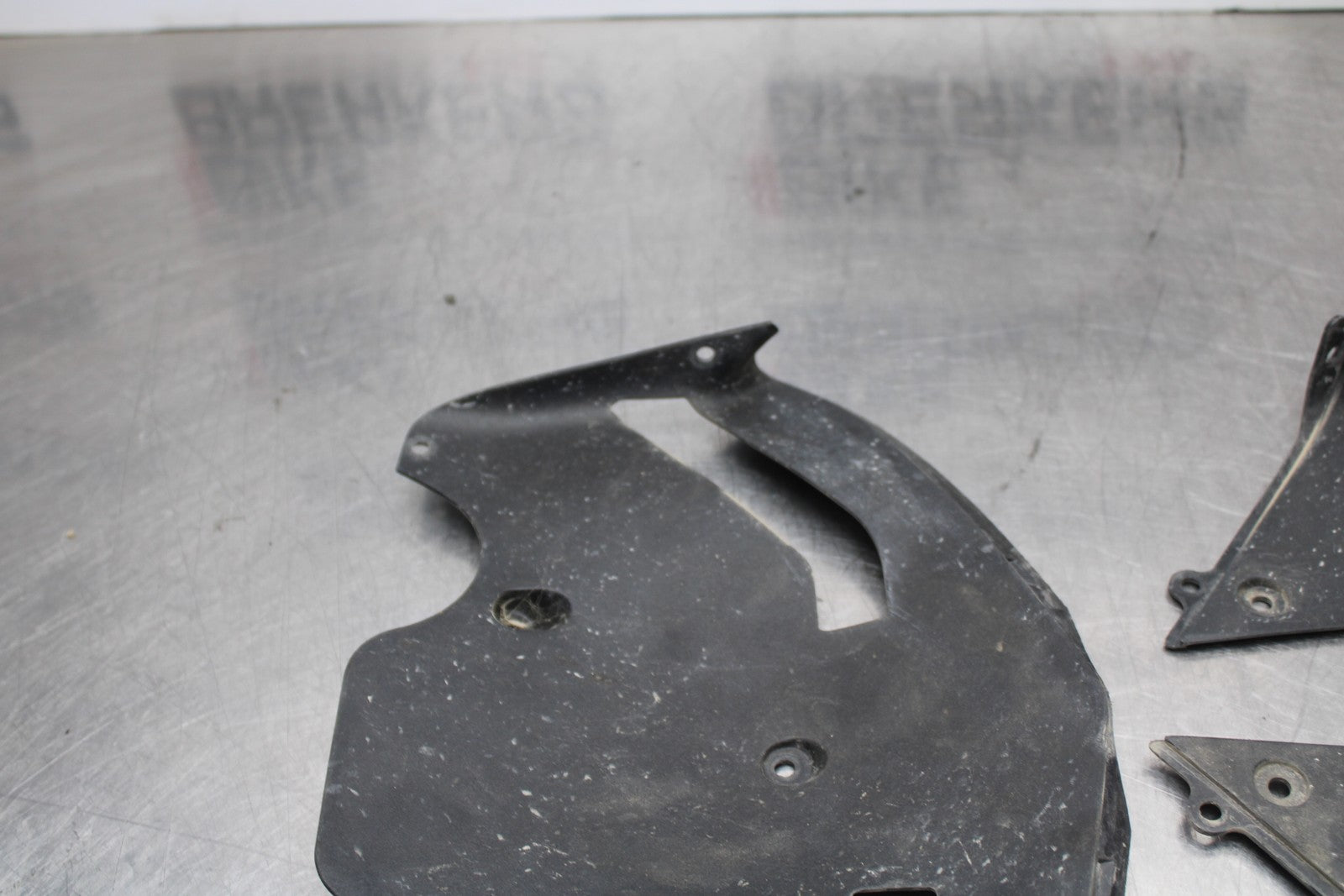 07-08 KAWASAKI NINJA ZX6R LOWER FRONT UPPER INNER HEADLIGHT COWL FAIRING  BB203