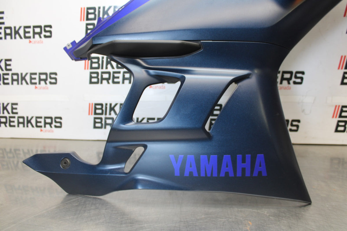 23 YAMAHA YZF R3 RIGHT LOWER MID UPPER SIDE FAIRING COWL BB003
