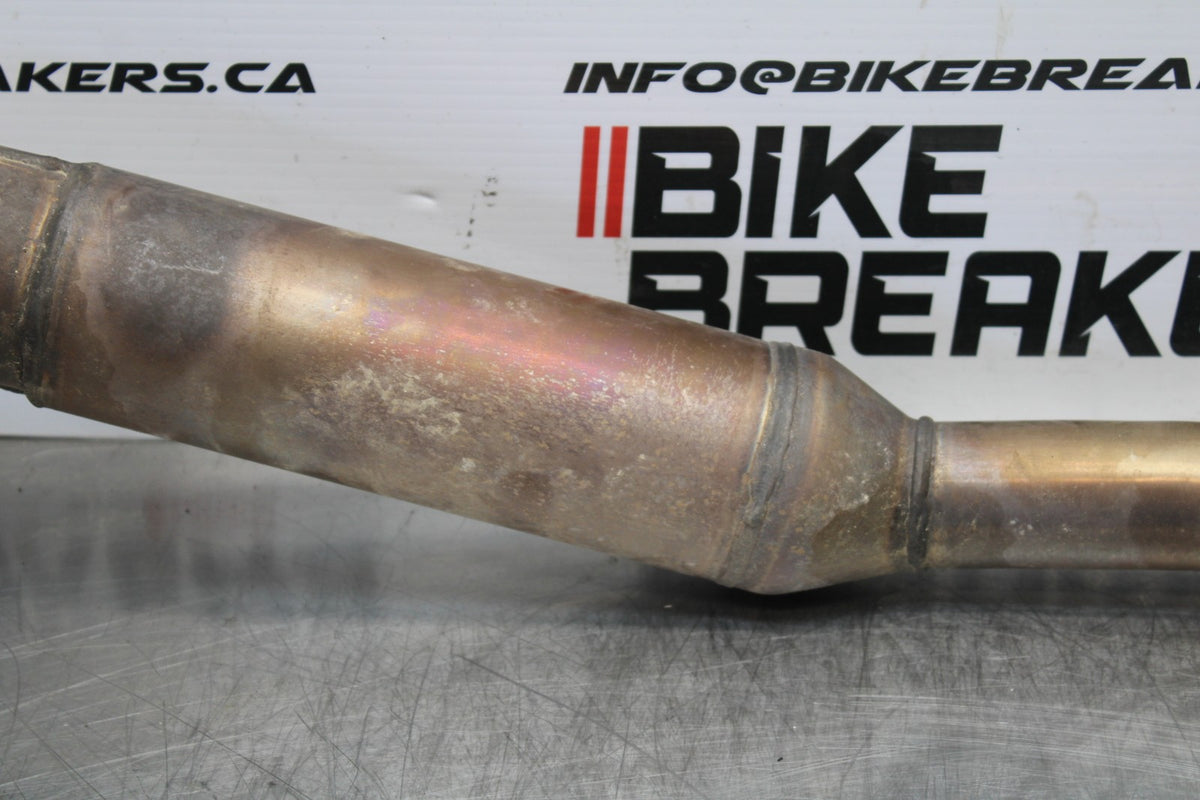 18-23 KAWASAKI NINJA 400 EX400 ABS EXHAUST HEADER PIPES MANIFOLD BB177