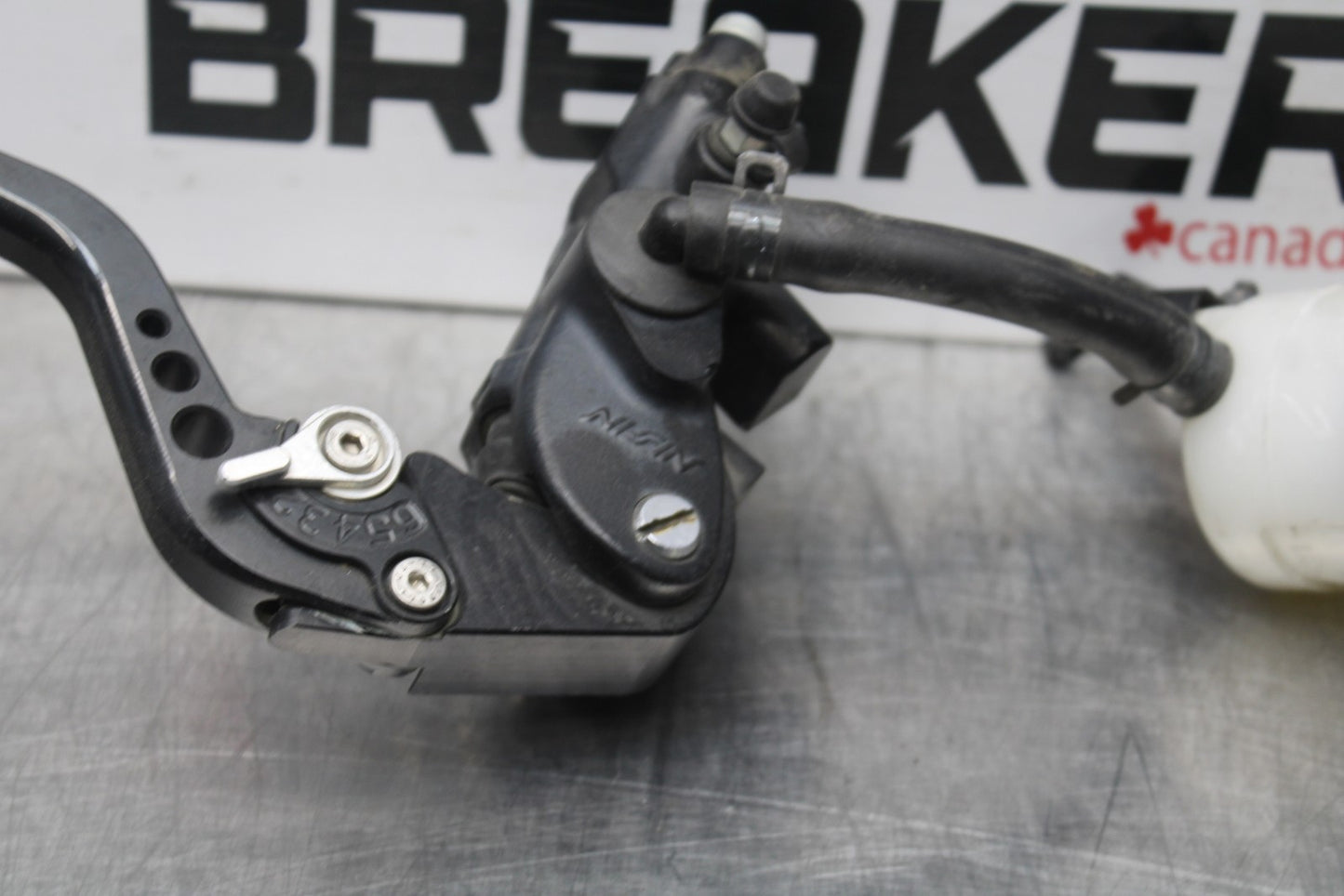 08 KAWASAKI NINJA ZX10R FRONT BRAKE MASTER CYLINDER w/ PAZZO LEVER BB201