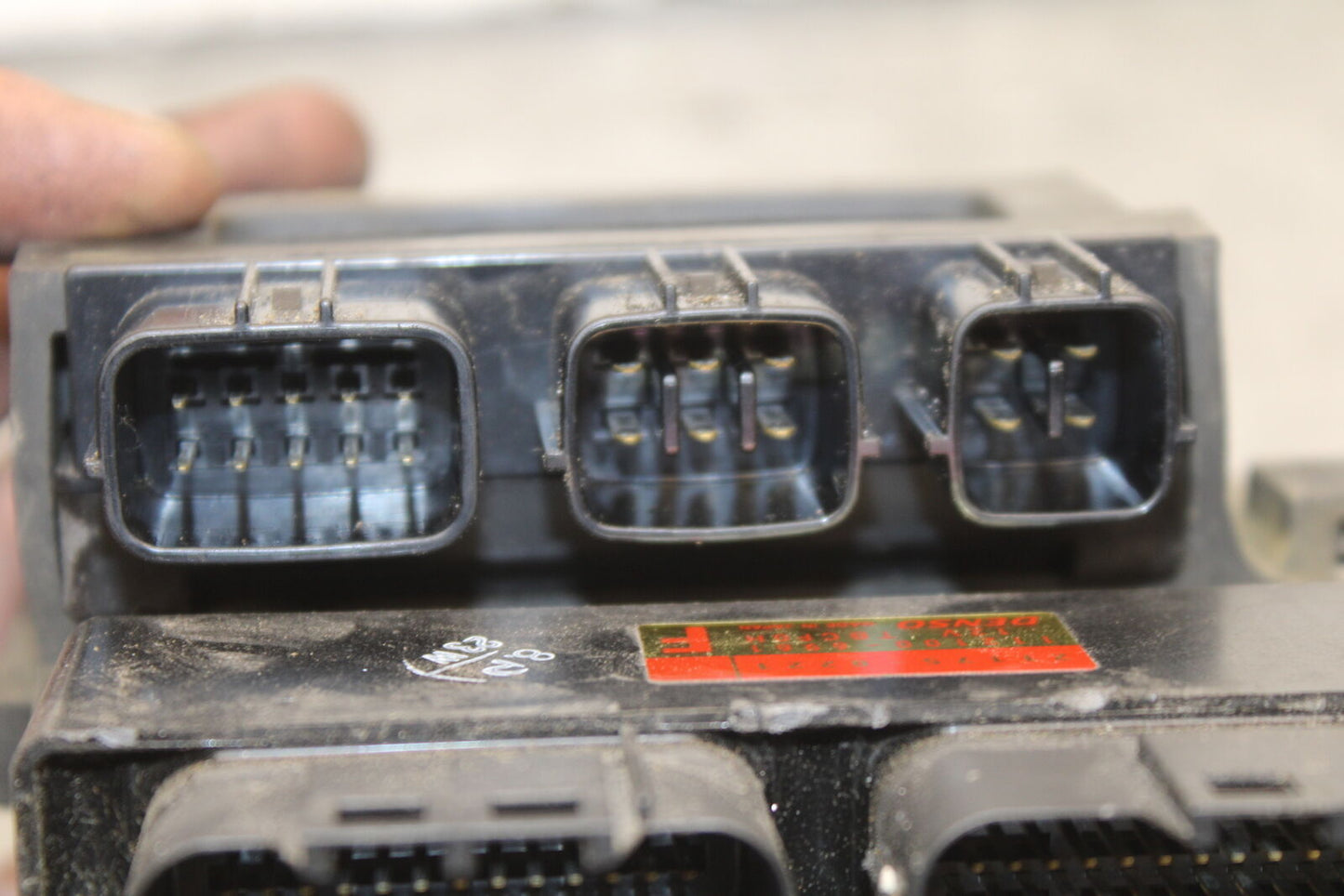 09-12 KAWASAKI NINJA ZX6R ECU COMPUTER CONTROLLER UNIT ECM CDI  BB698