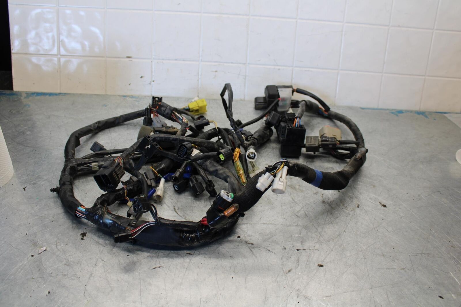 09-16 SUZUKI GSXR1000 MAIN ENGINE WIRING HARNESS MOTOR WIRE LOOM BB439