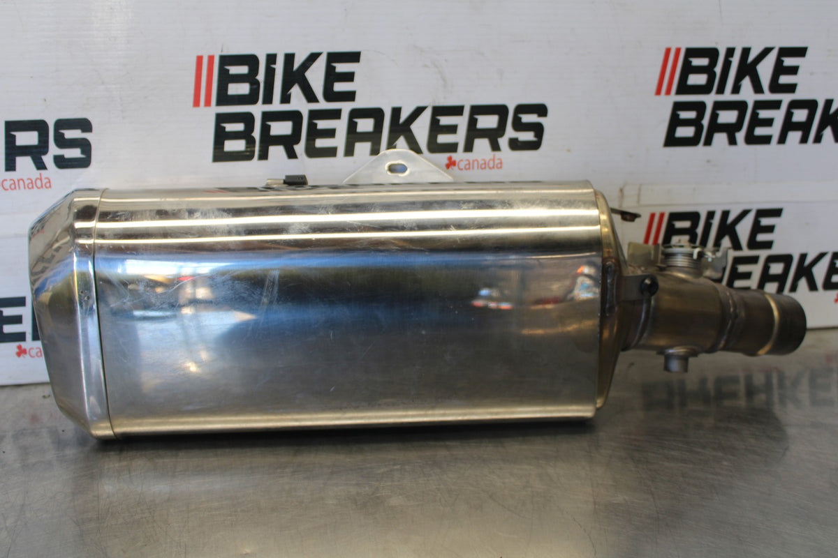 20-22 KAWASAKI NINJA ZX6R EXHAUST PIPE MUFFLER SLIP ON CAN SILENCER BB749
