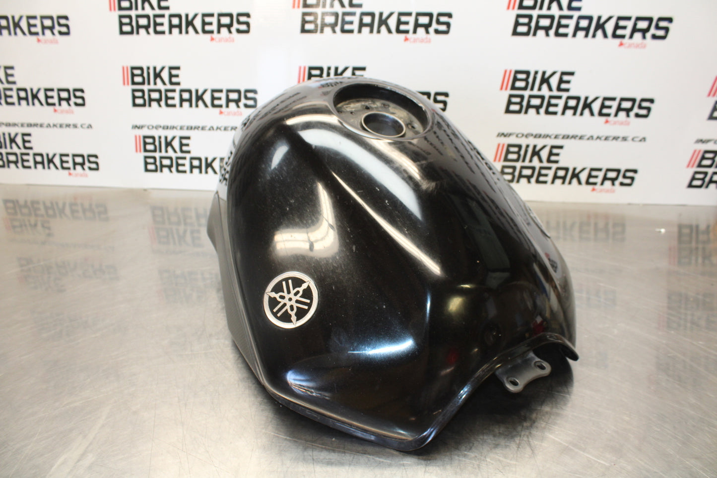 09-15 YAMAHA FZ6R GAS TANK FUEL CELL PETROL RESERVOIR BB161