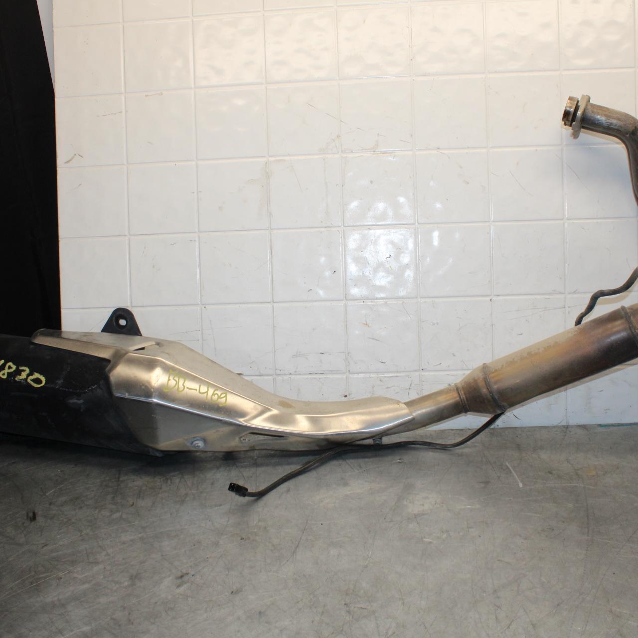 18 KAWASAKI Z 400 FULL EXHAUST SYSTEM HEADERS PIPE MUFFLER BB469