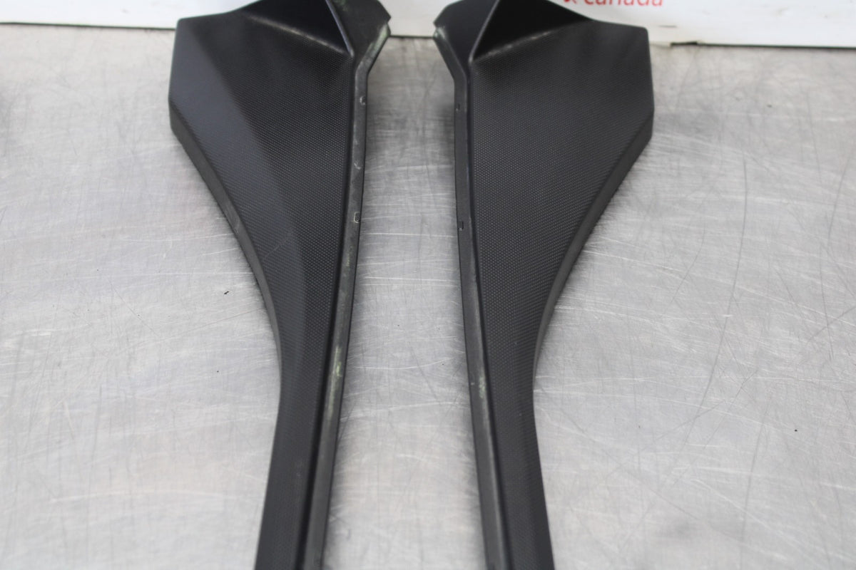 08 KAWASAKI NINJA ZX10R RIGHT LEFT INNER FAIRINGS COWLS PANELS TRIMS BB902
