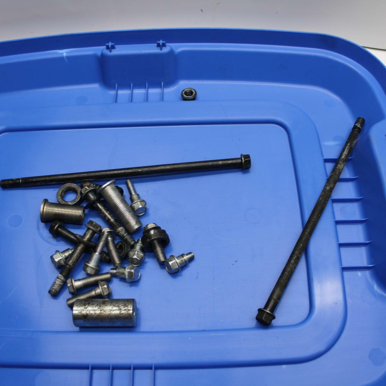 11-12 KAWASAKI Z1000 ENGINE MOUNTING BOLTS HARDWARE MOTOR SCREWS BB249